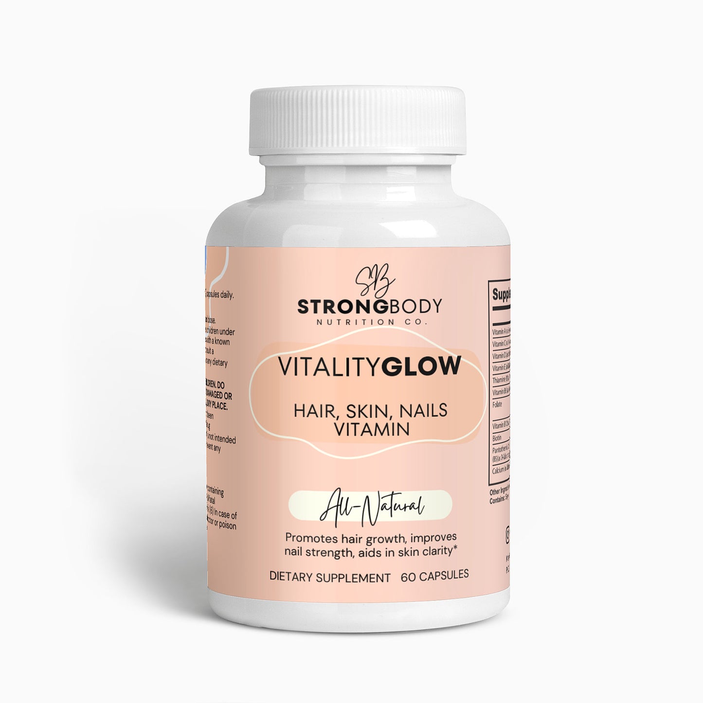 VitalityGlow Hair, Skin and Nails Supplement