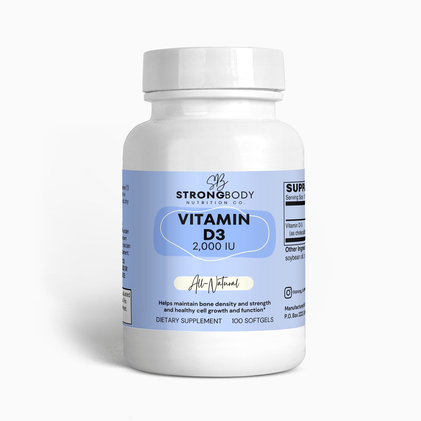 Vitamin D3 2,000 IU