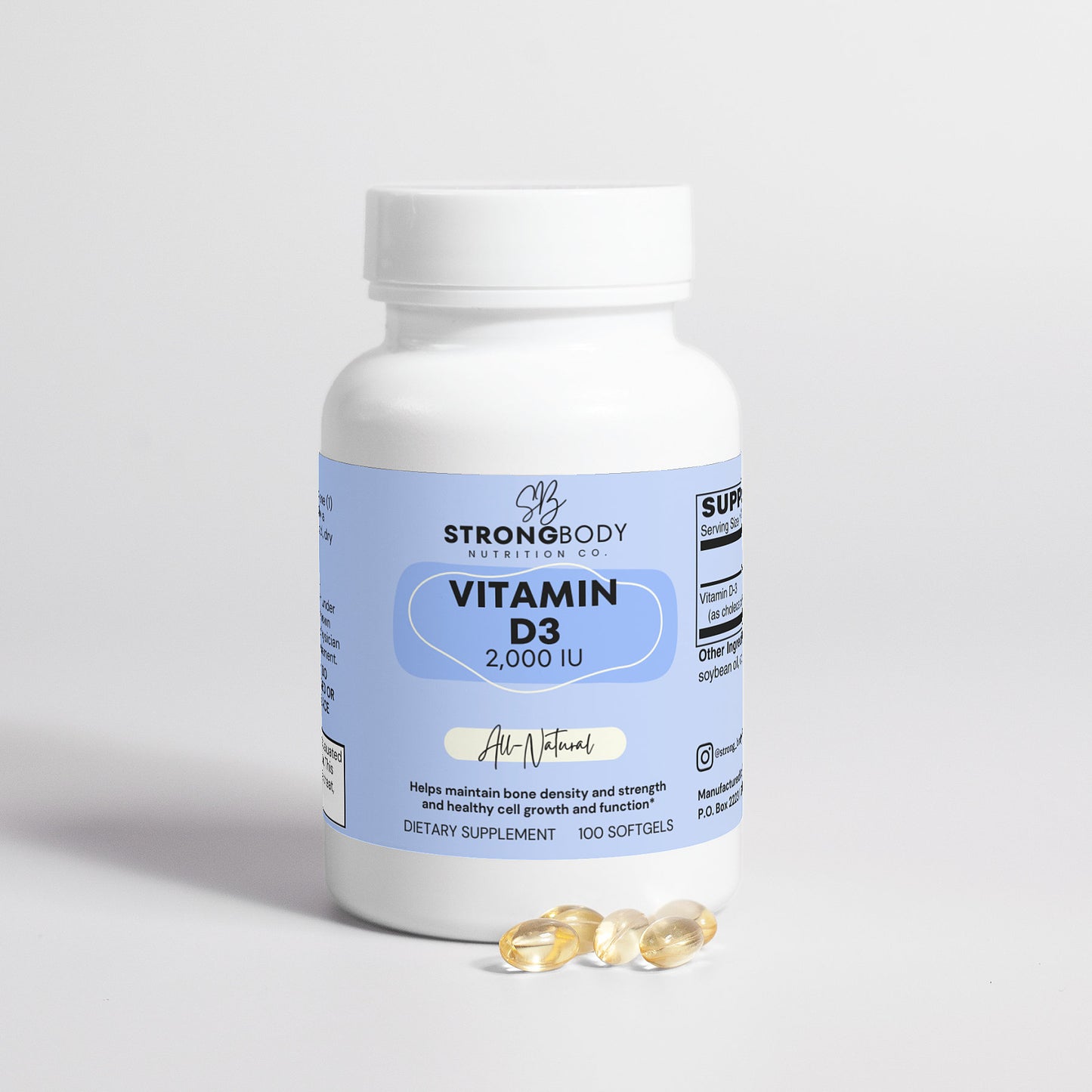 Vitamin D3 2,000 IU