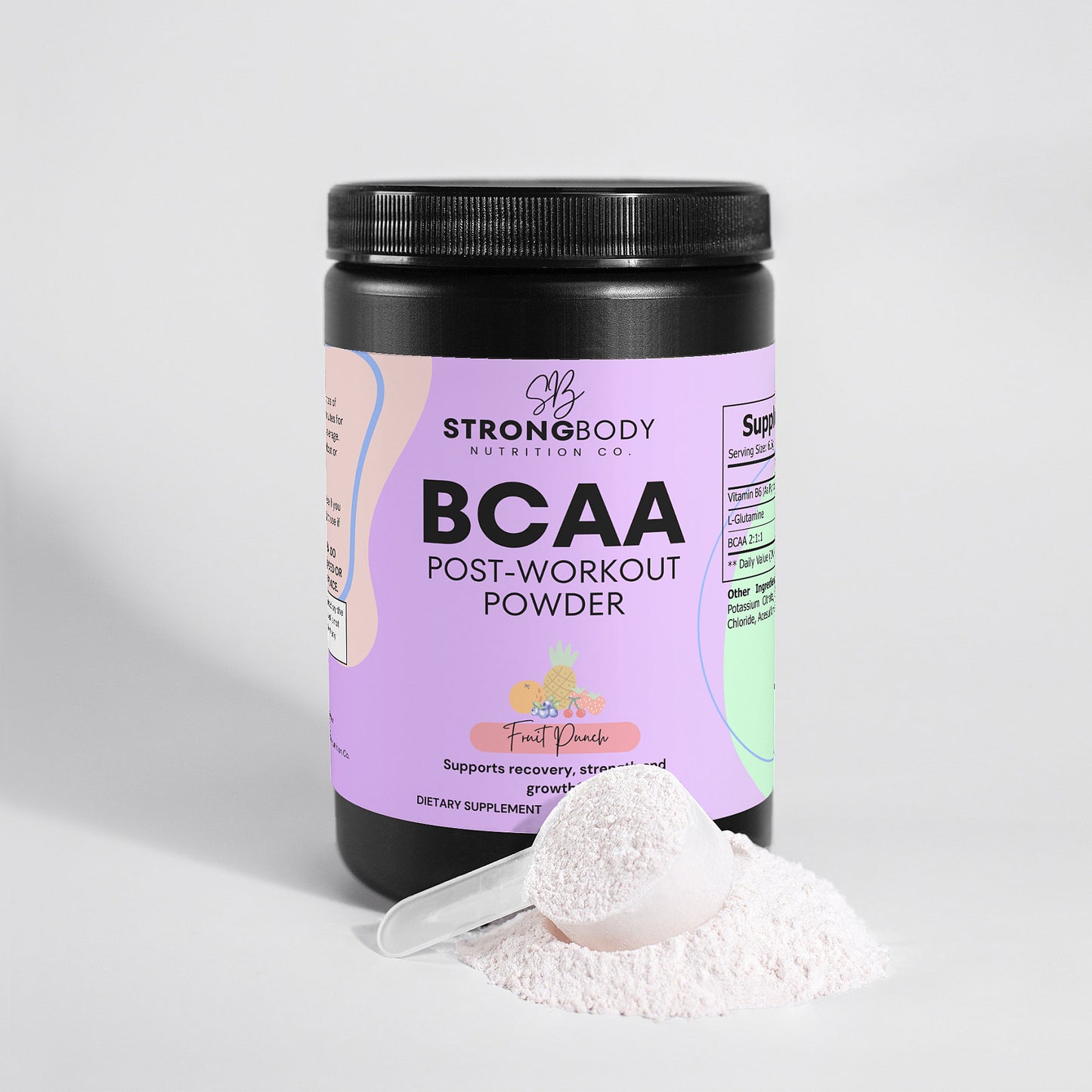 BCAA Post Workout Powder (Fruit Punch)